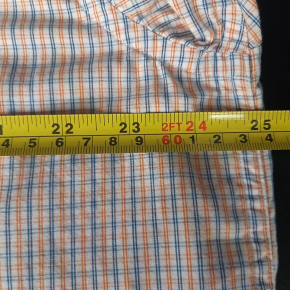 Hudson North SZ L Plaid Snap Closure Double Pocket Men's Long Sleeve Shirt - Picture 12 of 15